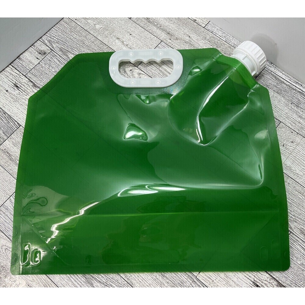 1 Foldable Collapsible 5 Qt Water Container Bag Bottles Survival Emergency Sport